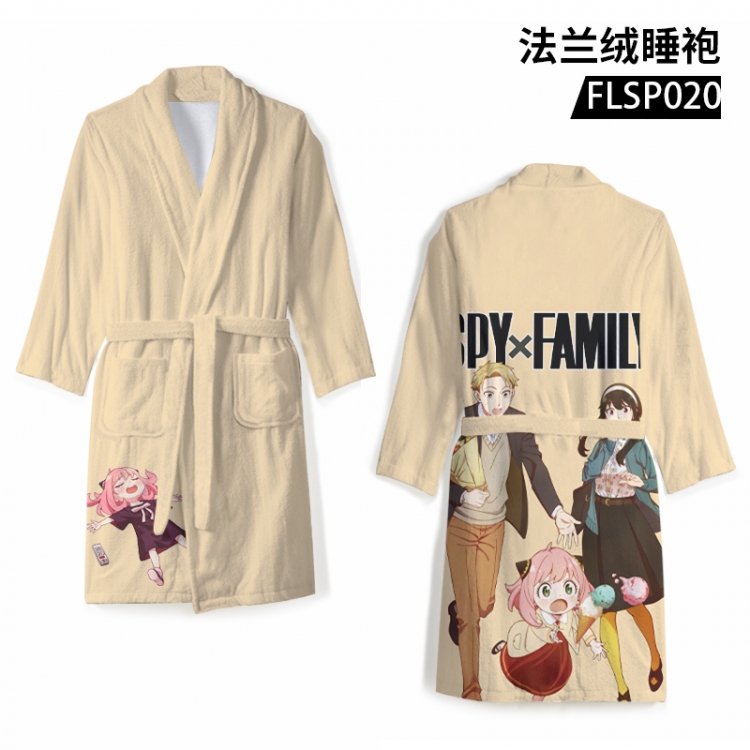 SPY×FAMILY Anime flannel pajamas support individual customization based on images FLSP020
