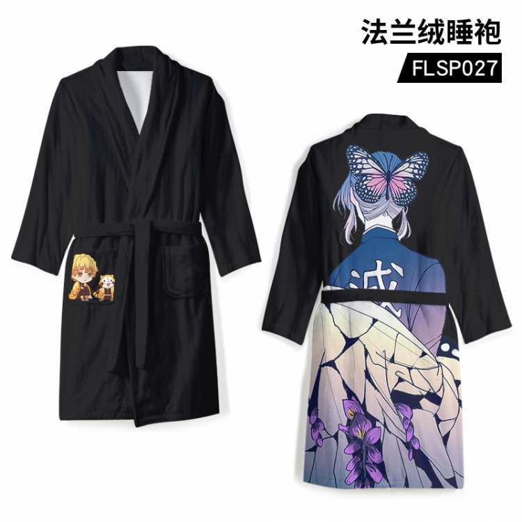 Demon Slayer Kimets Anime flannel pajamas support individual customization based on images FLSP027