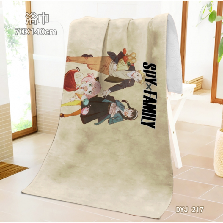 SPY×FAMILY Anime surrounding towel large bath towel 70X140cm DYJ217