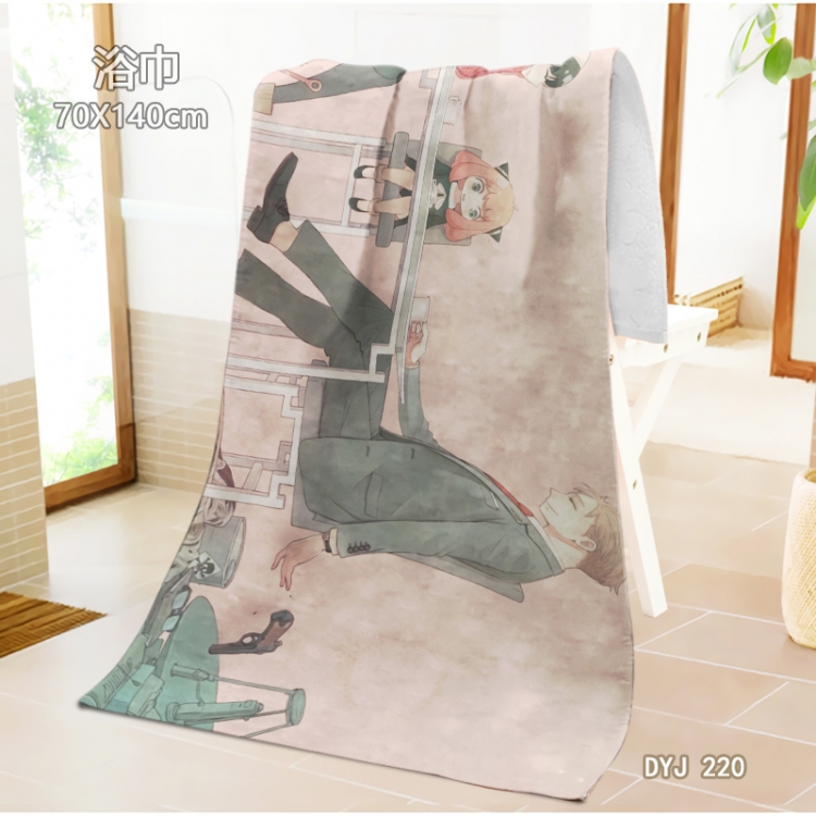 SPY×FAMILY Anime surrounding towel large bath towel 70X140cm DYJ220