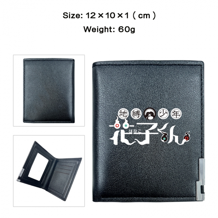 Toilet-bound Hanako-kun Anime printing 20% off PU short wallet with zero wallet 10x12x1cm