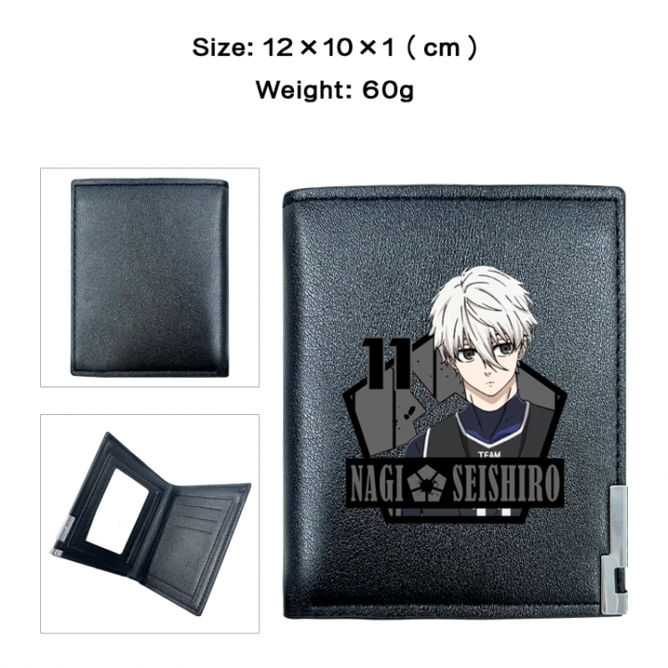 BLUE LOCK Anime printing 20% off PU short wallet with zero wallet 10x12x1cm