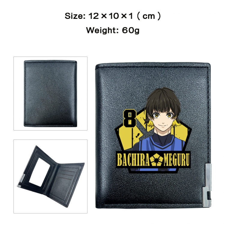 BLUE LOCK Anime printing 20% off PU short wallet with zero wallet 10x12x1cm