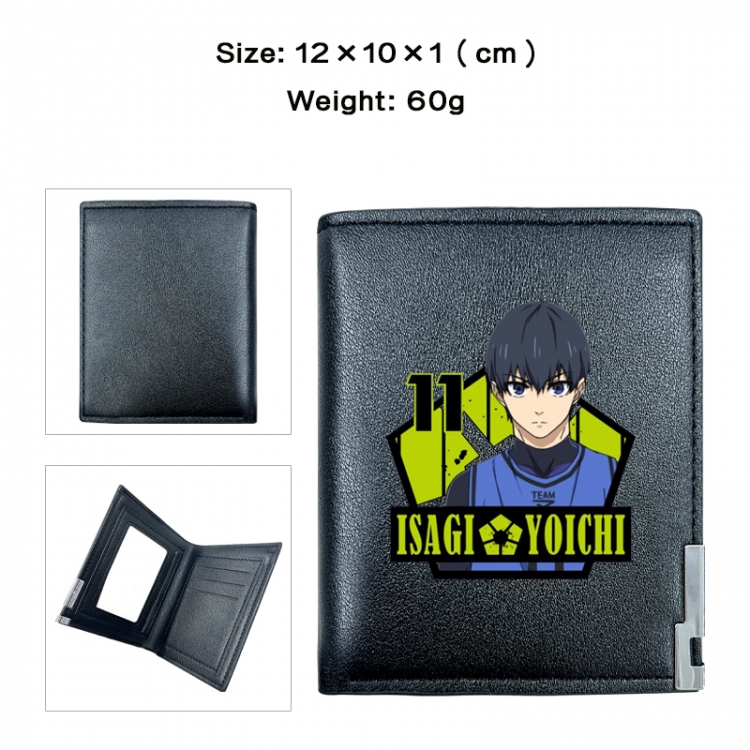 BLUE LOCK Anime printing 20% off PU short wallet with zero wallet 10x12x1cm