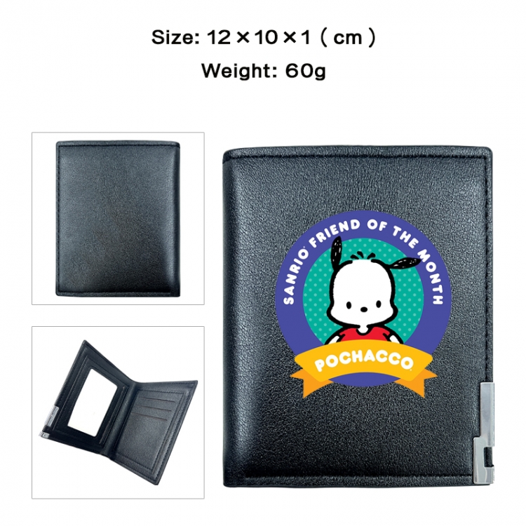 sanrio Anime printing 20% off PU short wallet with zero wallet 10x12x1cm