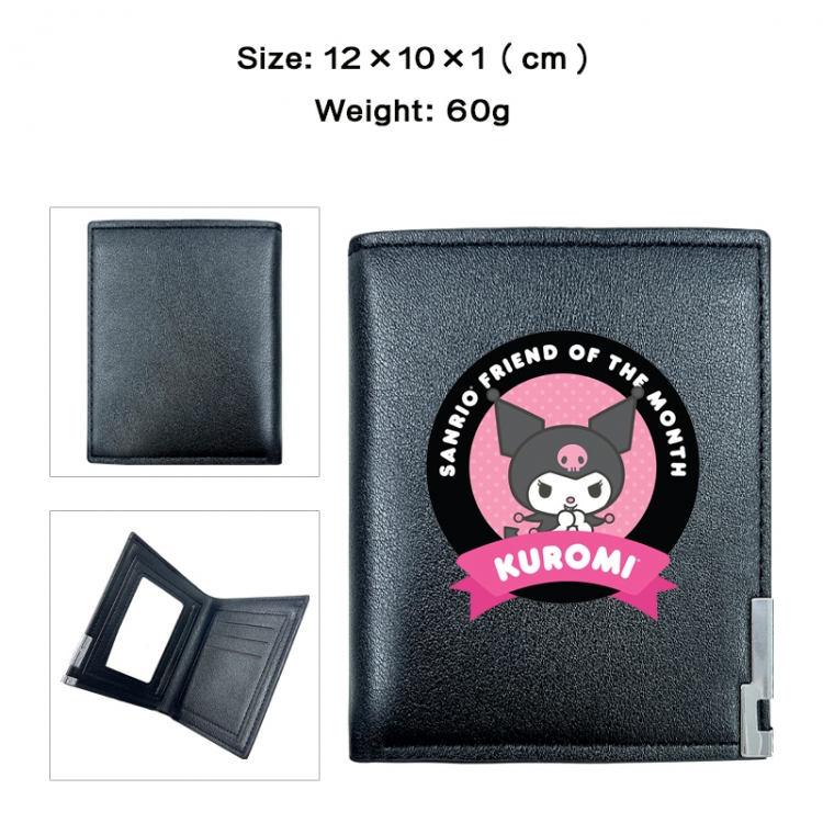 sanrio Anime printing 20% off PU short wallet with zero wallet 10x12x1cm