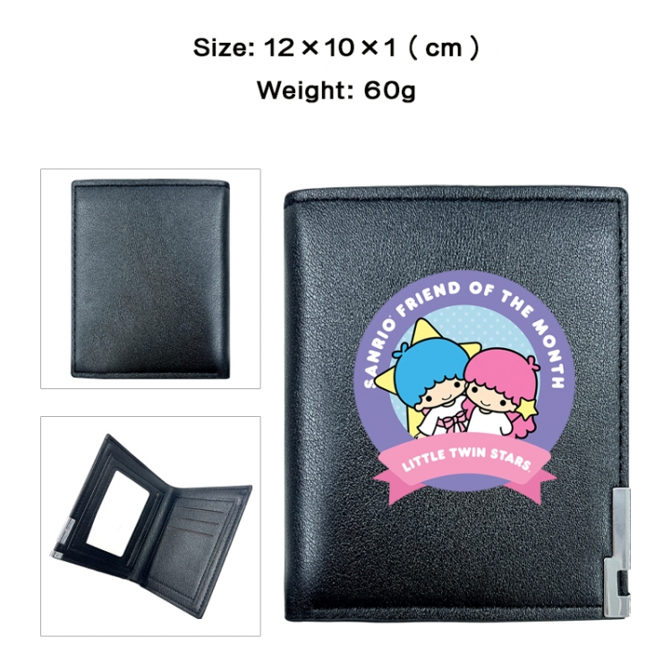 sanrio Anime printing 20% off PU short wallet with zero wallet 10x12x1cm