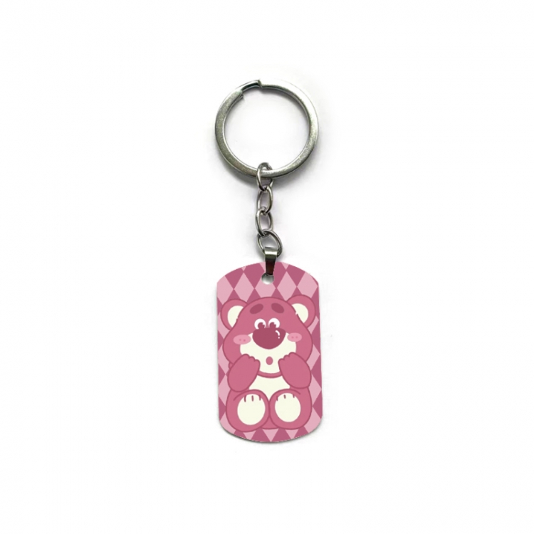 Strawberry Bear Anime double-sided full-color printed keychain price for 5 pcs