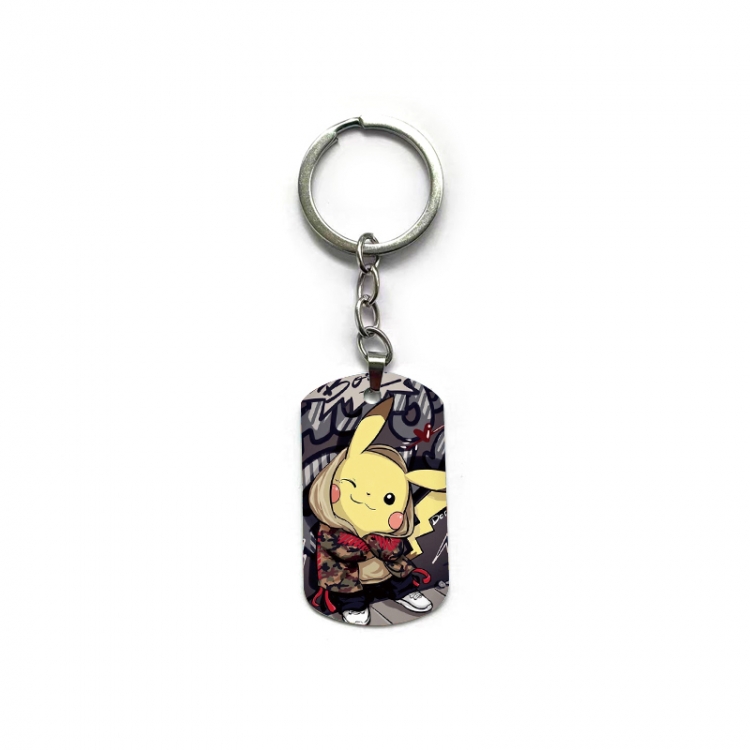 Pokemon Anime double-sided full-color printed keychain price for 5 pcs