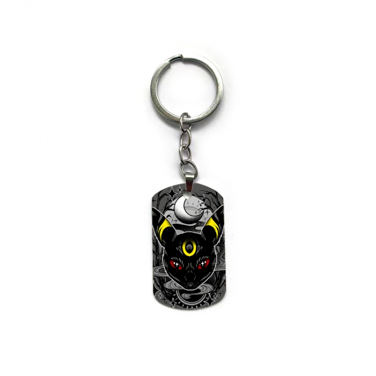 Pokemon Anime double-sided full-color printed keychain price for 5 pcs