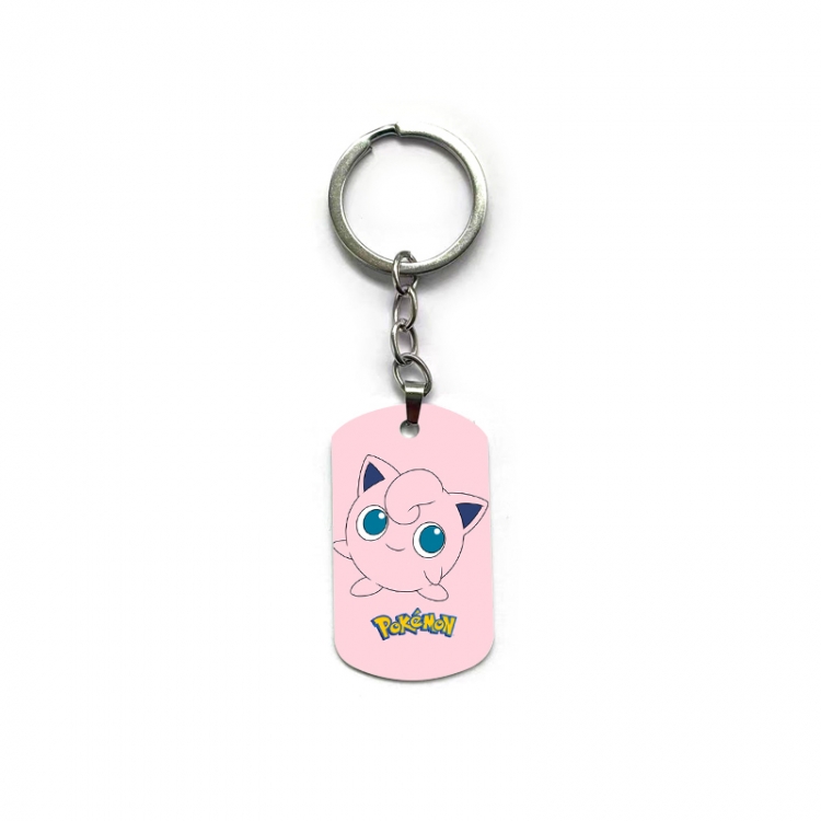 Pokemon Anime double-sided full-color printed keychain price for 5 pcs