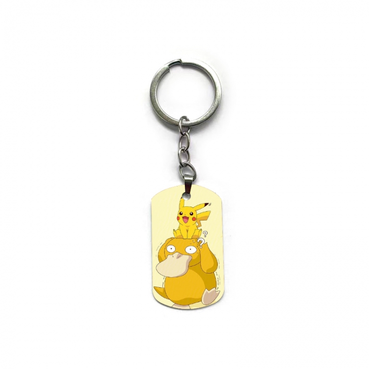 Pokemon Anime double-sided full-color printed keychain price for 5 pcs