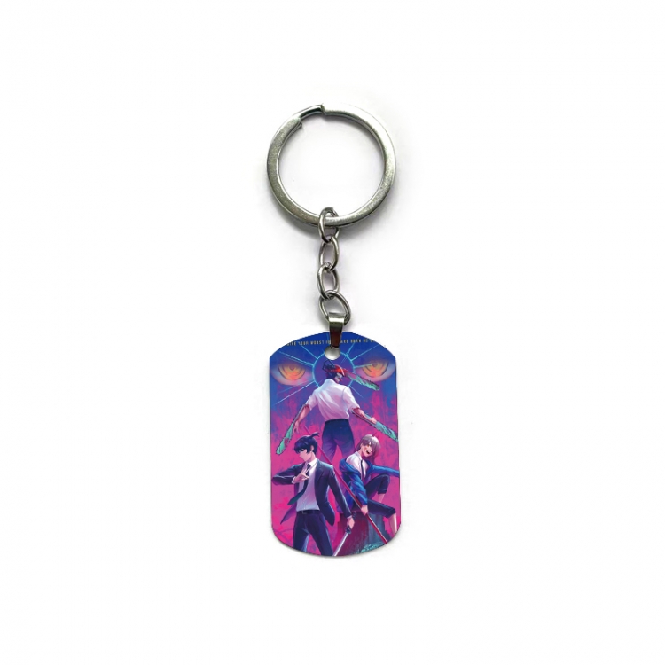 Chainsaw man Anime double-sided full-color printed keychain price for 5 pcs