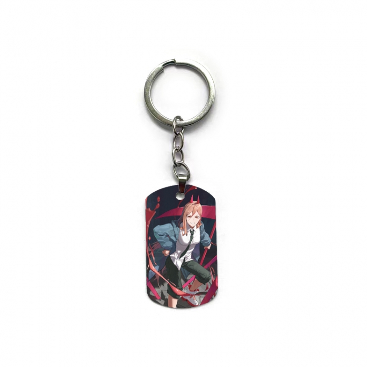 Chainsaw man Anime double-sided full-color printed keychain price for 5 pcs