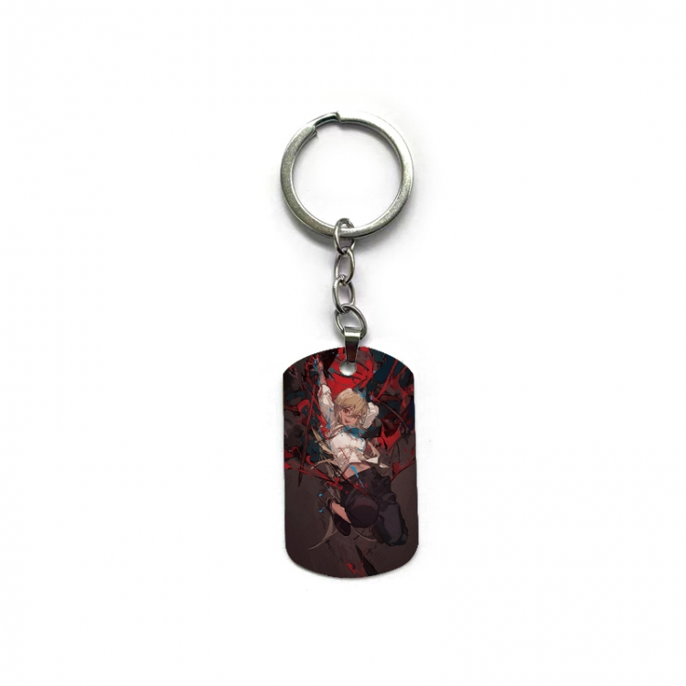 Chainsaw man Anime double-sided full-color printed keychain price for 5 pcs