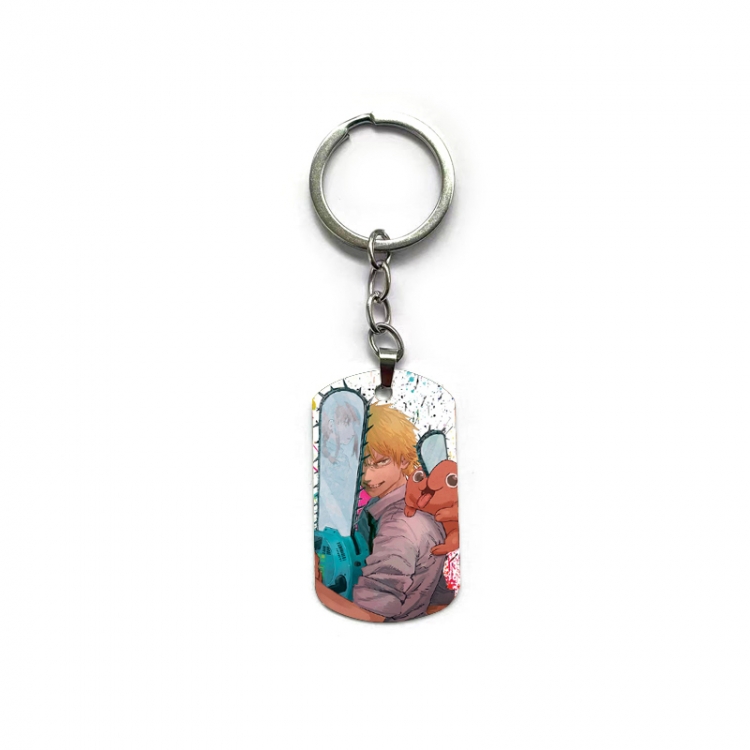 Chainsaw man Anime double-sided full-color printed keychain price for 5 pcs