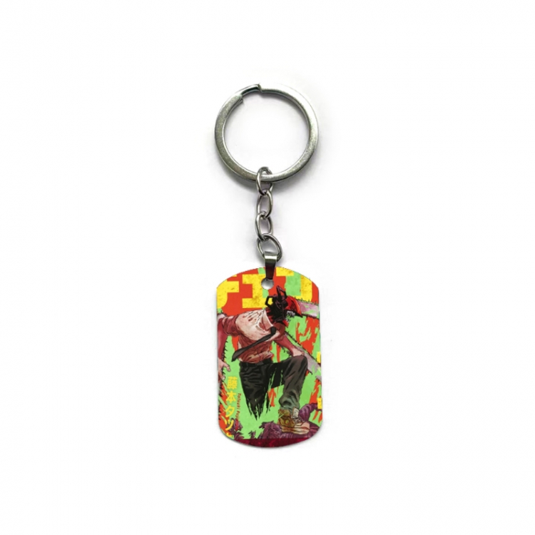 Chainsaw man Anime double-sided full-color printed keychain price for 5 pcs