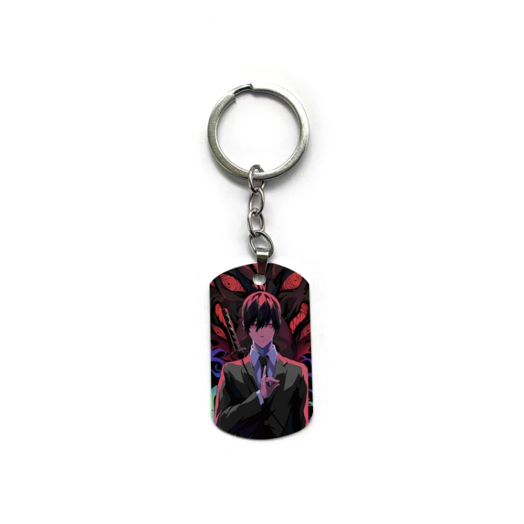 Chainsaw man Anime double-sided full-color printed keychain price for 5 pcs