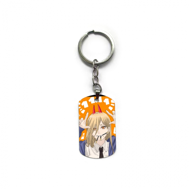 Chainsaw man Anime double-sided full-color printed keychain price for 5 pcs