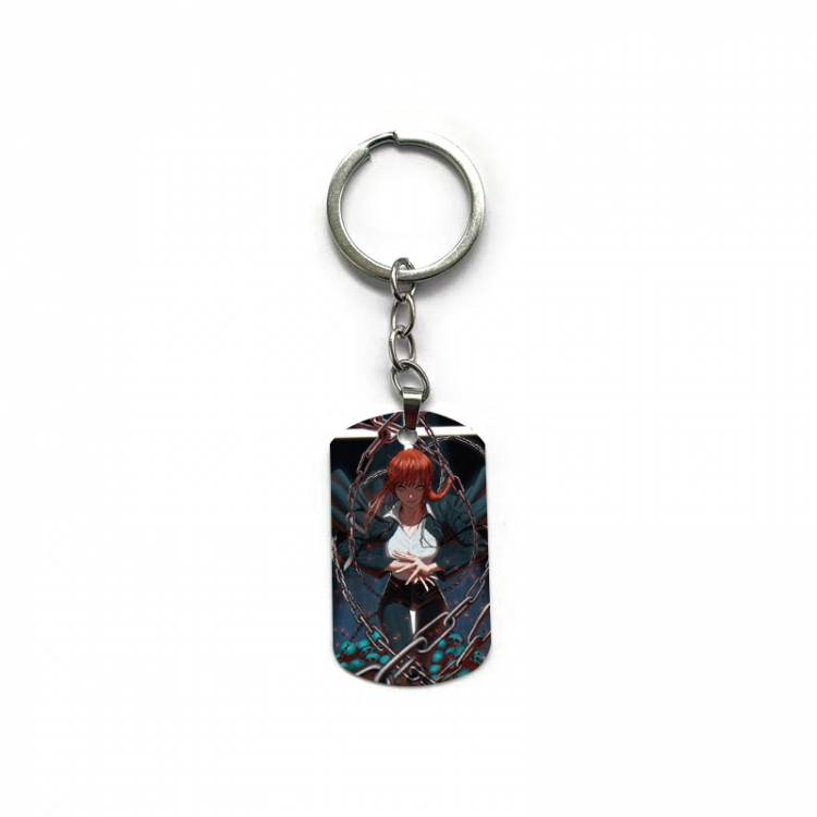 Chainsaw man Anime double-sided full-color printed keychain price for 5 pcs