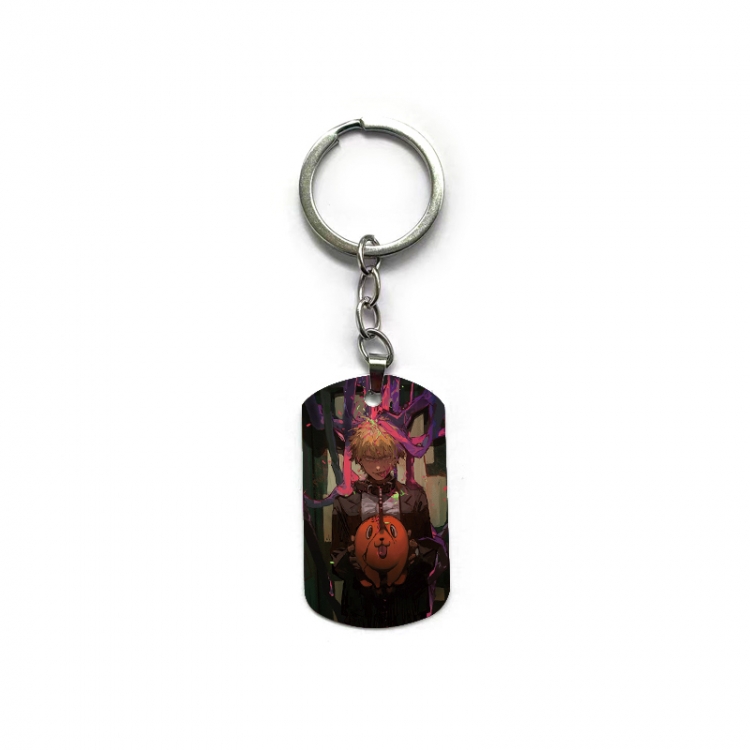 Chainsaw man Anime double-sided full-color printed keychain price for 5 pcs