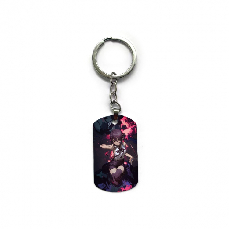 Chainsaw man Anime double-sided full-color printed keychain price for 5 pcs