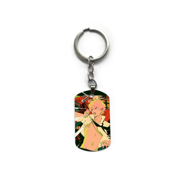 Chainsaw man Anime double-sided full-color printed keychain price for 5 pcs