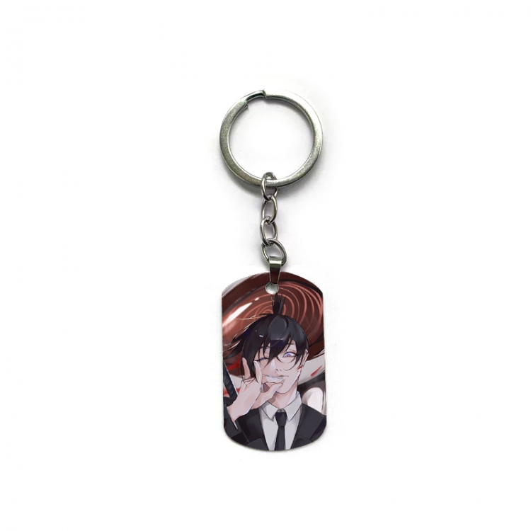 Chainsaw man Anime double-sided full-color printed keychain price for 5 pcs