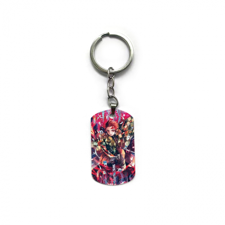 Demon Slayer Kimets Anime double-sided full-color printed keychain price for 5 pcs