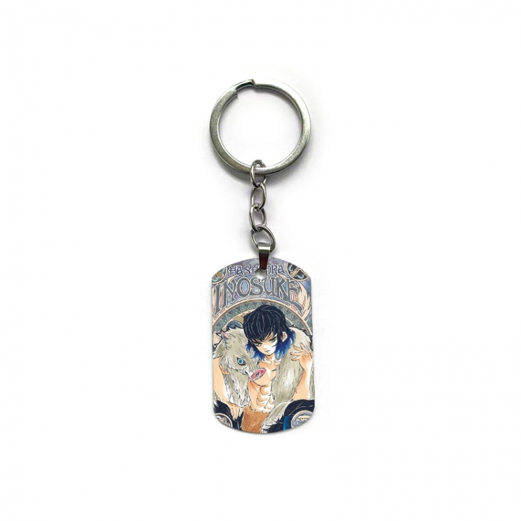 Demon Slayer Kimets Anime double-sided full-color printed keychain price for 5 pcs