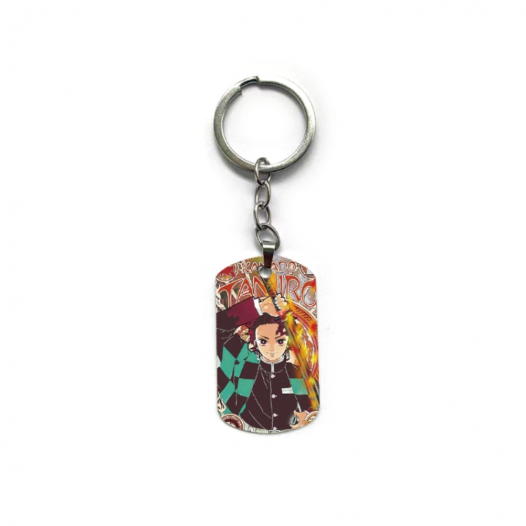 Demon Slayer Kimets Anime double-sided full-color printed keychain price for 5 pcs