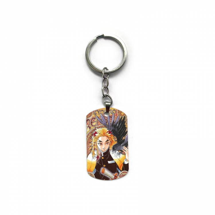 Demon Slayer Kimets Anime double-sided full-color printed keychain price for 5 pcs