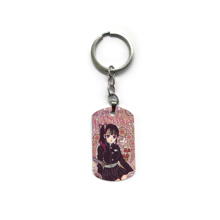 Demon Slayer Kimets Anime double-sided full-color printed keychain price for 5 pcs