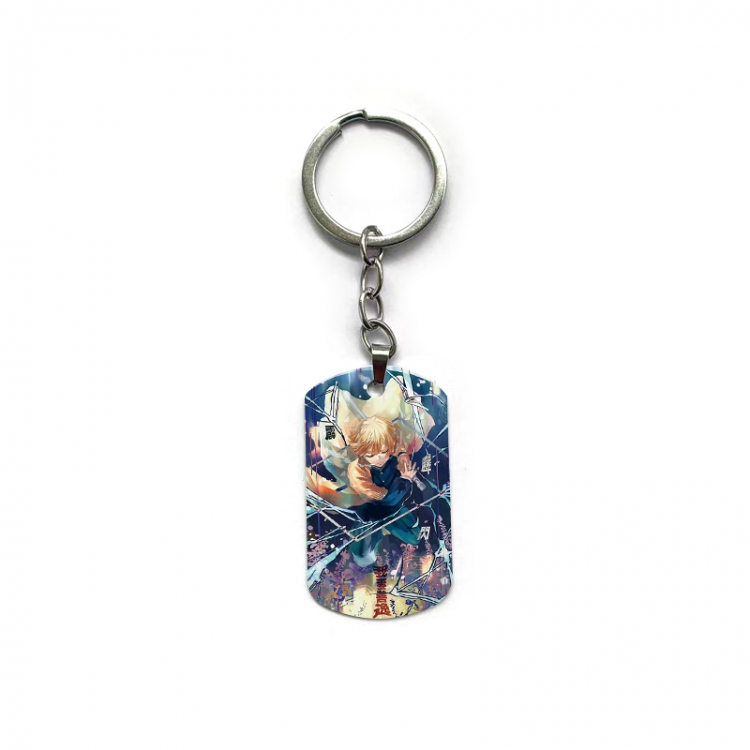 Demon Slayer Kimets Anime double-sided full-color printed keychain price for 5 pcs