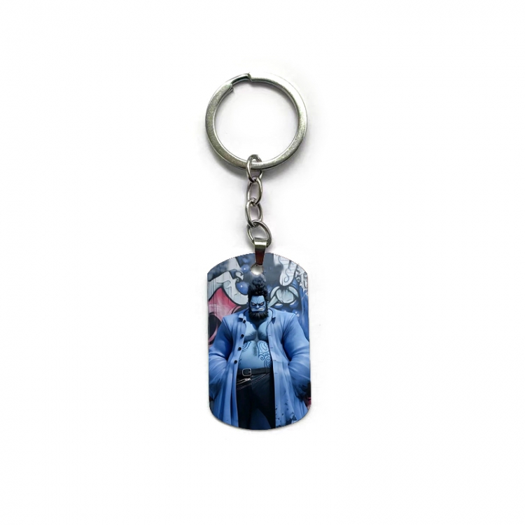 One Piece Anime double-sided full-color printed keychain price for 5 pcs