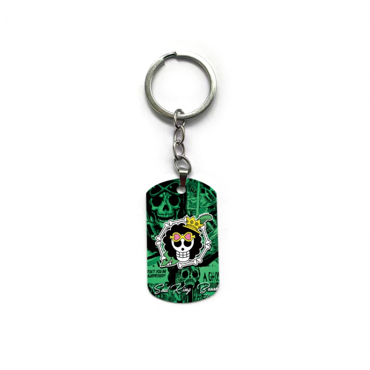 One Piece Anime double-sided full-color printed keychain price for 5 pcs