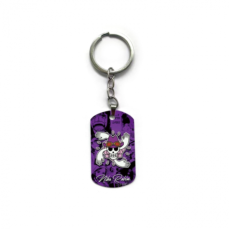 One Piece Anime double-sided full-color printed keychain price for 5 pcs