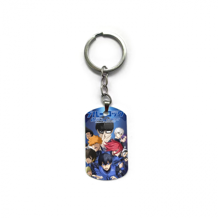 BLUE LOCK Anime double-sided full-color printed keychain price for 5 pcs