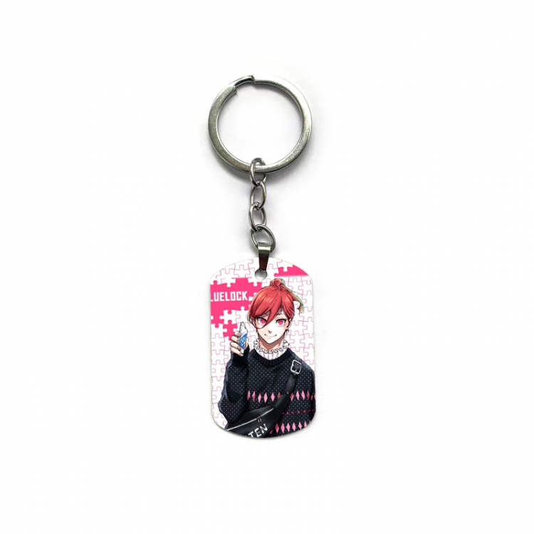 BLUE LOCK Anime double-sided full-color printed keychain price for 5 pcs