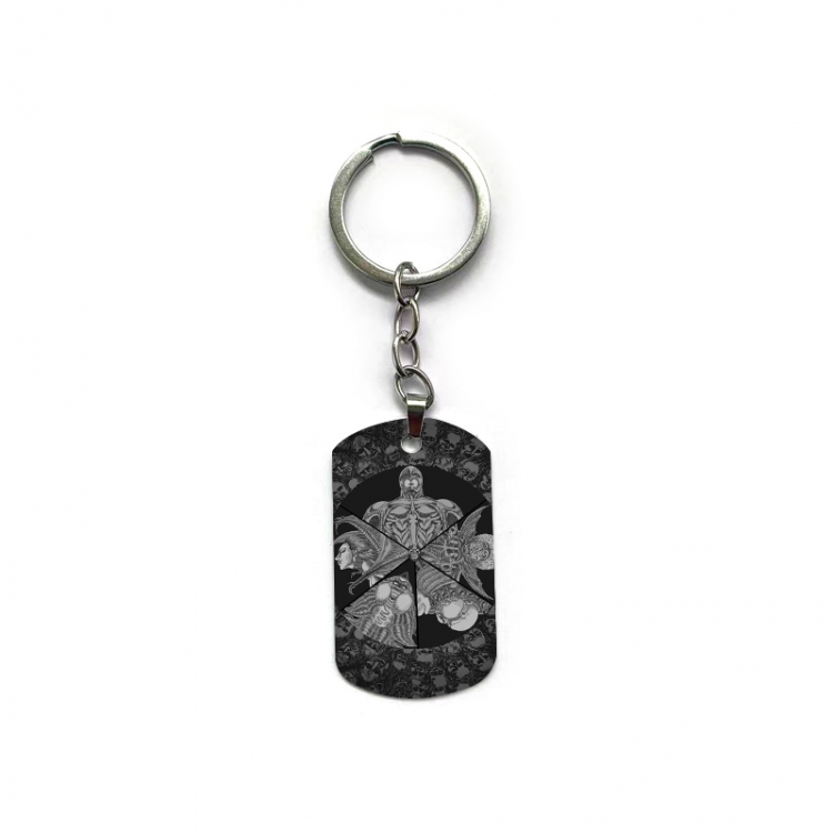 Berserk Anime double-sided full-color printed keychain price for 5 pcs