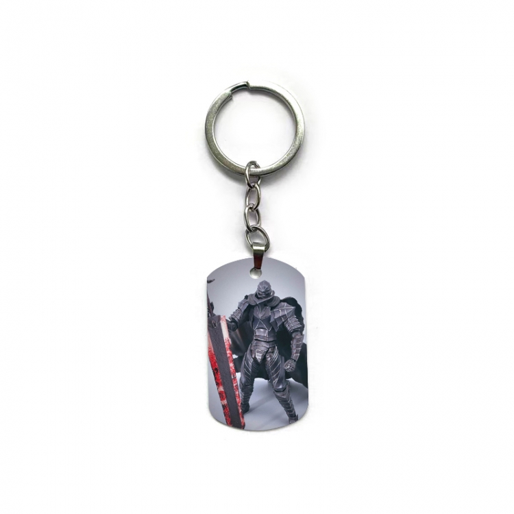 Berserk Anime double-sided full-color printed keychain price for 5 pcs