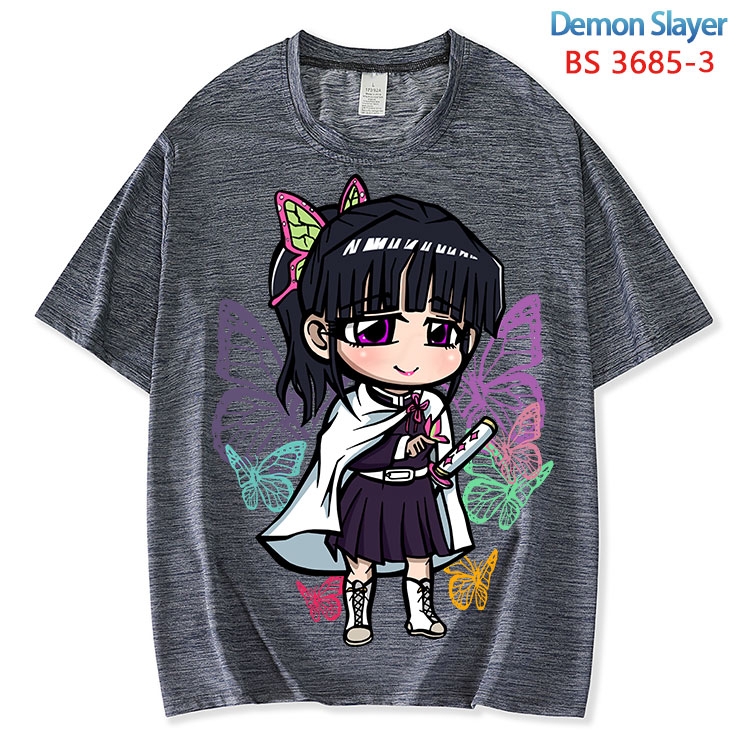 Demon Slayer Kimets  ice silk cotton loose and comfortable T-shirt from XS to 5XL BS-3685-3