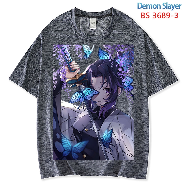 Demon Slayer Kimets  ice silk cotton loose and comfortable T-shirt from XS to 5XL BS-3689-3