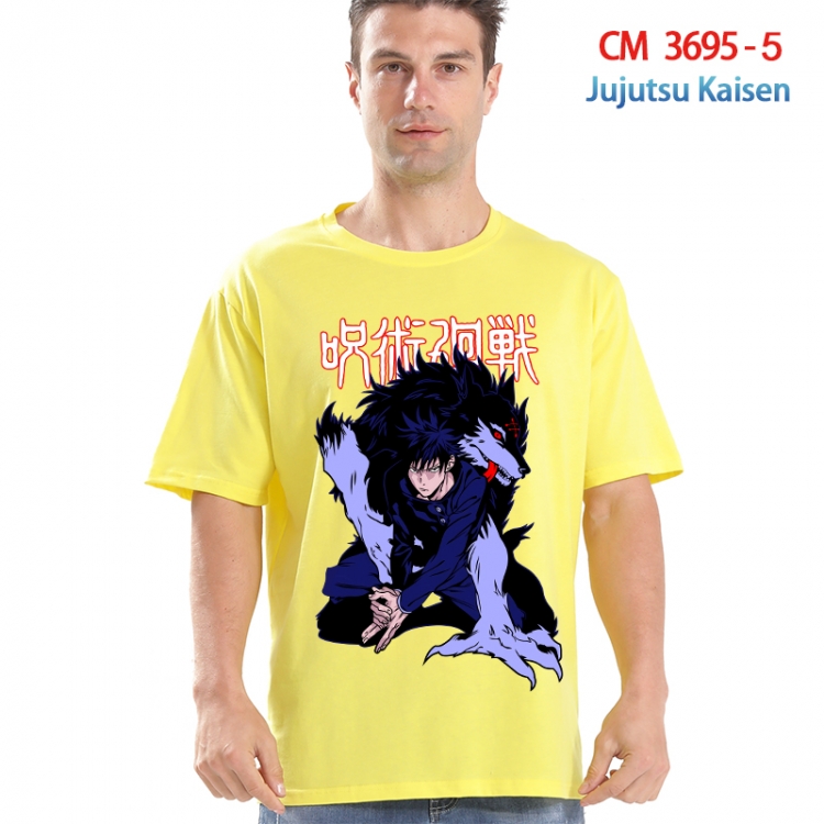 Jujutsu Kaisen Printed short-sleeved cotton T-shirt from S to 4XL 3695-5