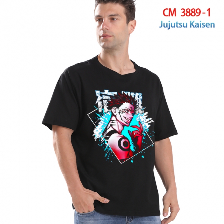 Jujutsu Kaisen Printed short-sleeved cotton T-shirt from S to 4XL  3889-1
