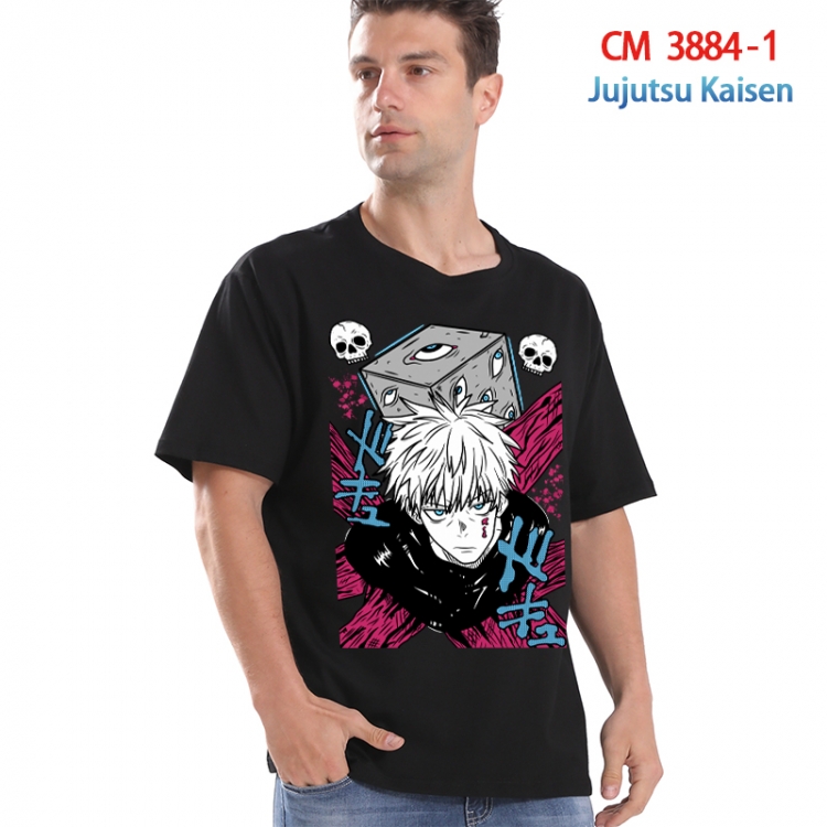 Jujutsu Kaisen Printed short-sleeved cotton T-shirt from S to 4XL  3884-1
