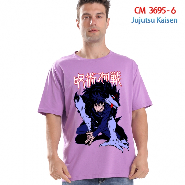 Jujutsu Kaisen Printed short-sleeved cotton T-shirt from S to 4XL  3695-6