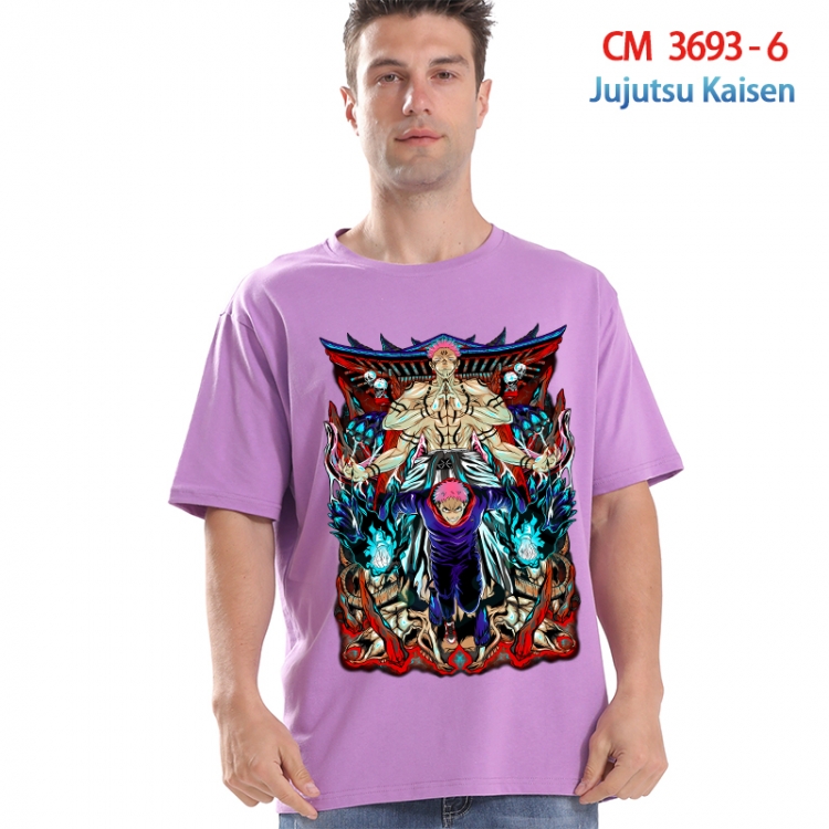 Jujutsu Kaisen Printed short-sleeved cotton T-shirt from S to 4XL  3693-6