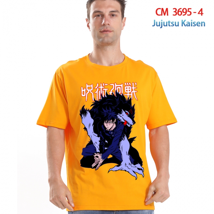 Jujutsu Kaisen Printed short-sleeved cotton T-shirt from S to 4XL 3695-4