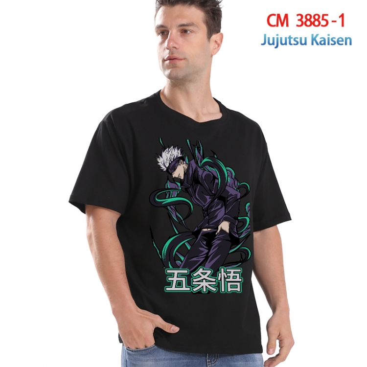 Jujutsu Kaisen Printed short-sleeved cotton T-shirt from S to 4XL 3885-1
